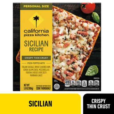 California Pizza Kitchen Sicilian Frozen Pizza Box 5.9 Oz - 5.9 OZ - Image 1