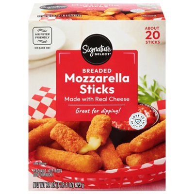 Signature Select Mozzarella Sticks Breaded 22 Oz - 22 OZ