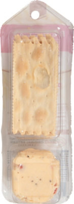 Red Clay Gourmet Sharp Cheddar Pimento Cheese & Cracker Snack Pack - 2.65 OZ - Image 6