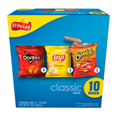 Frito Lay Snacks Classic Mix 10ct - 10 CT - Image 1