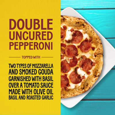 California Pizza Kitchen Double Uncured Pepperoni Neapolitan Crust Frozen Pizza Box, 15.8 Oz - 15.8 OZ - Image 3