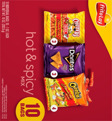 Frito Lay Hot & Spicy Mix 10ct - 10 CT - Image 5