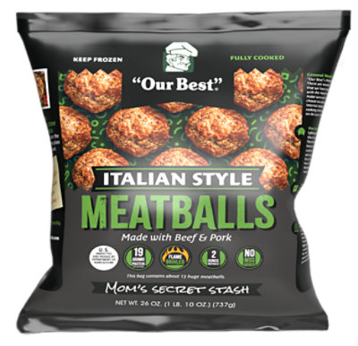 Our Best Italian Meatballs 26 Oz - 26 OZ - Image 1