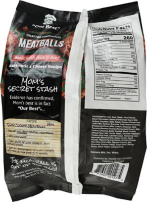 Our Best Quattro Formaggio Meatballs 21 Oz - 21 OZ - Image 5