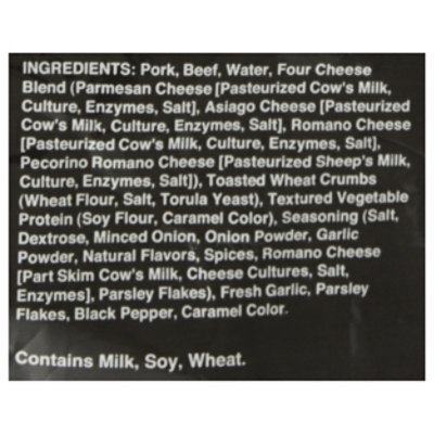 Our Best Quattro Formaggio Meatballs 21 Oz - 21 OZ - Image 4