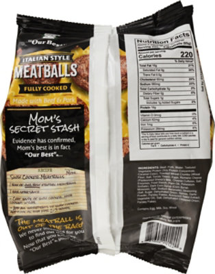 Our Best Italian Style Meatballs - 26 OZ - Image 5