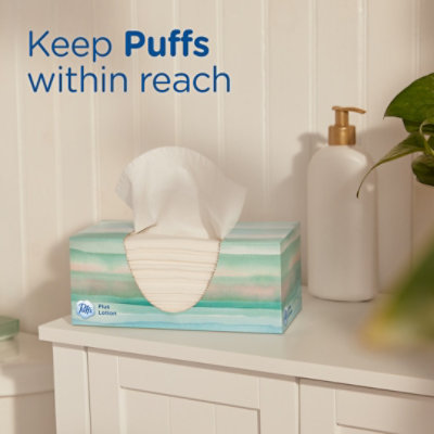 Puffs Plus Lotion 8x124ct - 124 CT - Image 2