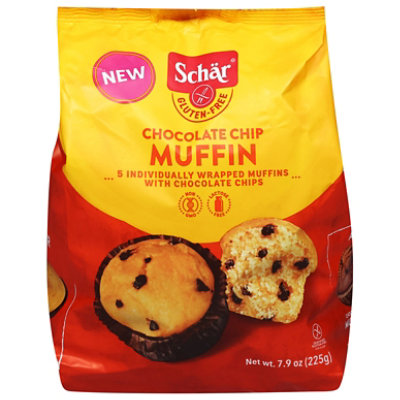 Schar Muffin Chocolate Chip - 7.9 OZ - Image 3