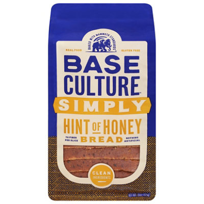 Base Culture Bread Honey Hint Simply - 15 OZ - Image 3