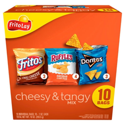 Frito Lay Cheesy & Tangy Mix 10ct - 10 CT - Image 2