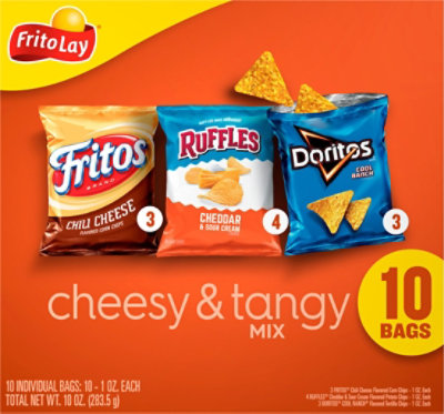 Frito Lay Cheesy & Tangy Mix 10ct - 10 CT - Image 5