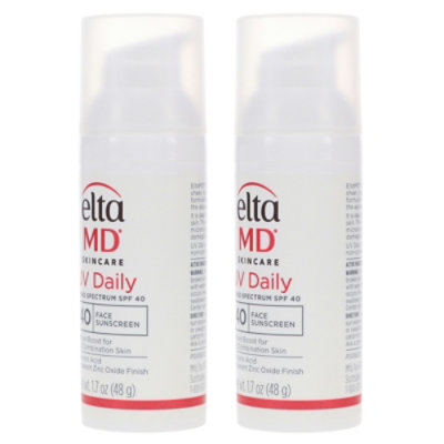 EltaMD UV Daily Broad Spectrum SPF 40 Face Sunscreen 1.7 oz 2 Pack - Image 4