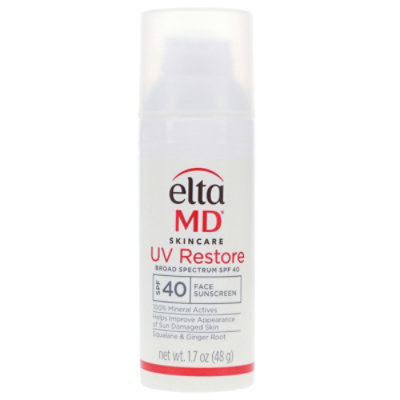 EltaMD UV Restore Broad Spectrum SPF 40 Face Sunscreen 1.7 oz - Image 1