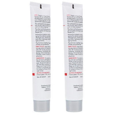 Elta MD UV Sheer Broad Spectrum SPF 50+ Face and Body Sunscreen 3 oz 2 Pack - Image 3