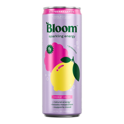 Bloom Energy Raspberry Lemon - 12 Oz - Image 2