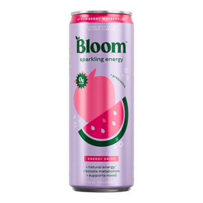 Bloom Energy Strawberry Watermelon - 12 Oz - Image 1