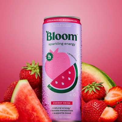 Bloom Energy Strawberry Watermelon - 12 Oz - Image 3