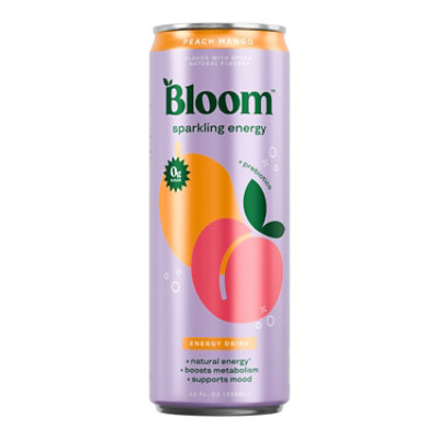 Bloom Energy Peach Mango - 12 Oz - Image 2