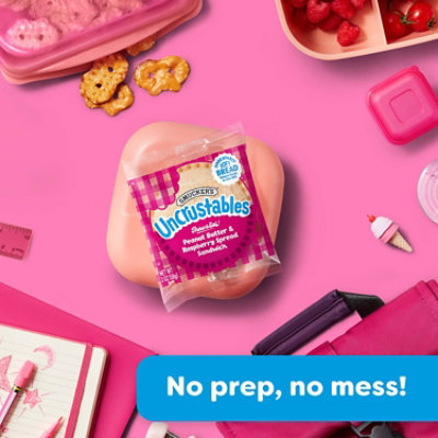 Smuckers Uncrustables Peanut Butter And Raspberry 15-2 Oz, 30 Oz - 15-2 OZ - Image 2