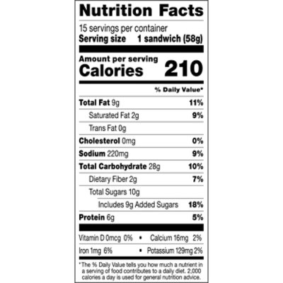 Smuckers Uncrustables Peanut Butter And Raspberry 15-2 Oz, 30 Oz - 15-2 OZ - Image 4