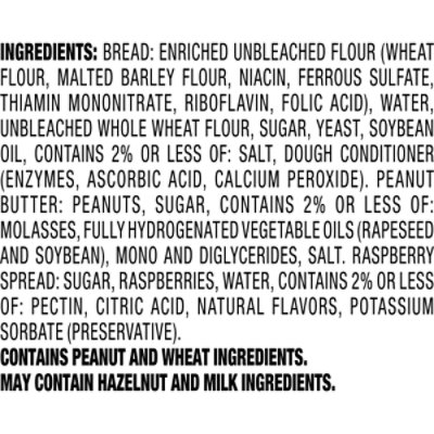 Smuckers Uncrustables Peanut Butter And Raspberry 15-2 Oz, 30 Oz - 15-2 OZ - Image 5