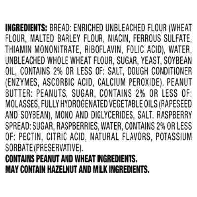 Smuckers Uncrustables Peanut Butter And Raspberry 15-2 Oz, 30 Oz - 15-2 OZ - Image 7