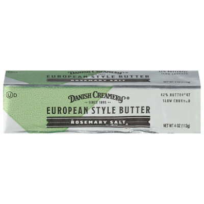 Danish Creamery European Style Specialty Stick Butter Rosemary Salted, 4 Oz - 4 OZ - Image 3