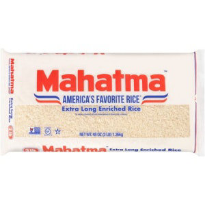 Mahatma Long Grain Rice 3 lb - Case - 12 Units - Image 1