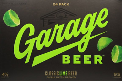Garage Beer Lime 24pk In Cans - 24-12FZ - Image 5