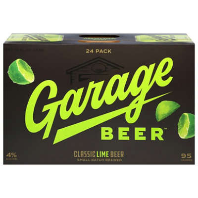 Garage Beer Lime 24pk In Cans - 24-12FZ - Image 1