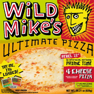 Wild Mikes Ultimate Prime Time 4-Cheese - 29.21 Oz