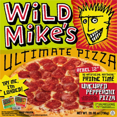 Wild Mikes Ultimate Prime Time Pepperoni Pizza - 28.08 Oz
