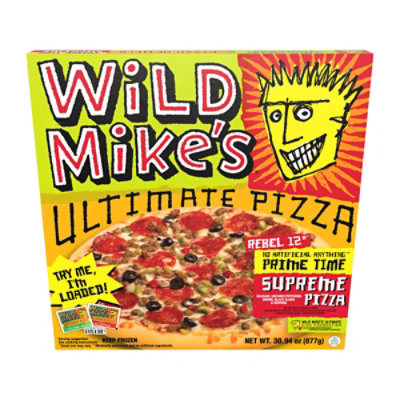 Wild Mikes Ultimate Prime Time Supreme Pizza   30.94 Oz - 30.94 OZ - Image 4
