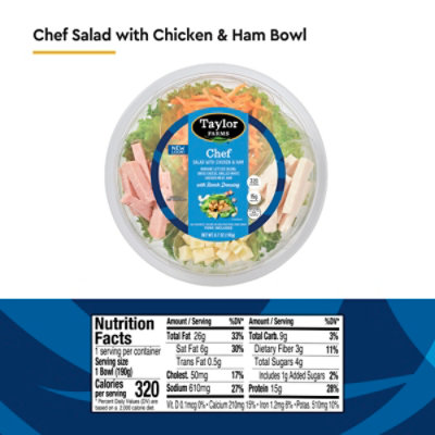 Taylor Farms Salad Chef Bowl - 6.7 OZ - Image 3