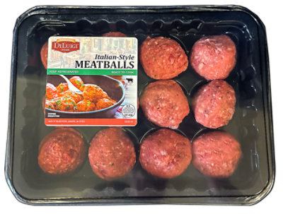 Diluigi Foods Beef Meatballs - 18 OZ - Image 1