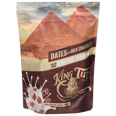 King Tut Dates Choco Coffee Bean - 3.5 OZ - Image 2