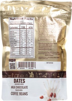 King Tut Dates Choco Coffee Bean - 3.5 OZ - Image 5