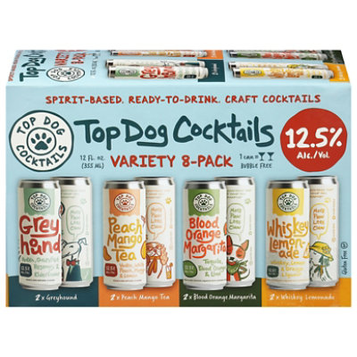 Top Dog Cocktails Variety Pack - 8-355 ML - Image 2