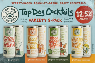 Top Dog Cocktails Variety Pack - 8-355 ML - Image 3