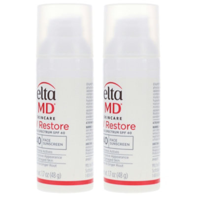 EltaMD UV Restore Broad Spectrum SPF 40 Face Sunscreen 1.7 oz 2 Pack - Image 4