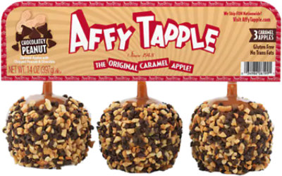 Affy Tapple Chocolatey Peanut 3pk - 4 OZ
