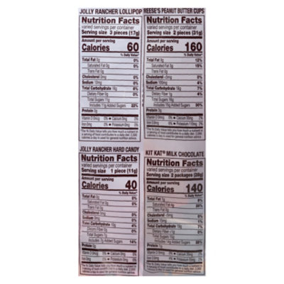 Assortments Reeses Peanut Butter Cups Jolly Rancher Lollipops Jolly - 34.19 OZ - Image 4