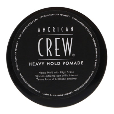 American Crew Heavy Hold Pomade 3 oz - Image 1