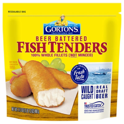 Gorton's Beer Battered Fish Tenders 17.3oz - 17.3 OZ - Image 1