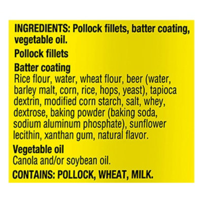 Gorton's Beer Battered Fish Tenders 17.3oz - 17.3 OZ - Image 5