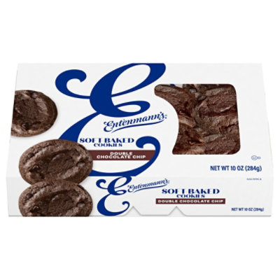 Entenmanns Soft Baked Double Chocolate Chip Cookies - 10.0 OZ - Image 1
