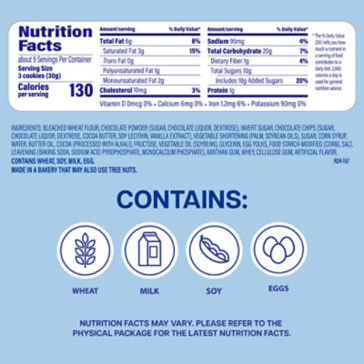 Entenmanns Soft Baked Double Chocolate Chip Cookies - 10.0 OZ - Image 2