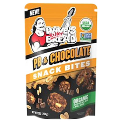 Daves Killer Bites Granola Peanut Butter Chocolate 7.2oz - 7.2 OZ - Image 3