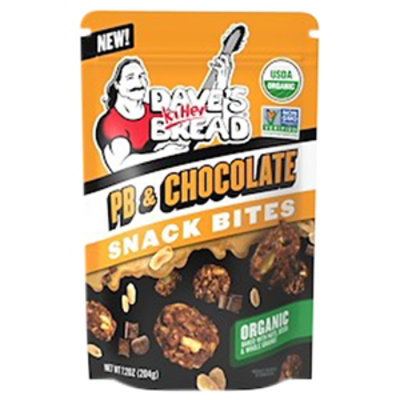 Daves Killer Bites Granola Peanut Butter Chocolate 7.2oz - 7.2 OZ - Image 2
