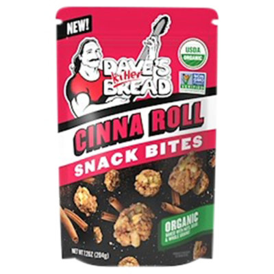 Daves Killer Bites Grand Cinnamon Roll 7.2oz - 7.2 OZ - Image 3